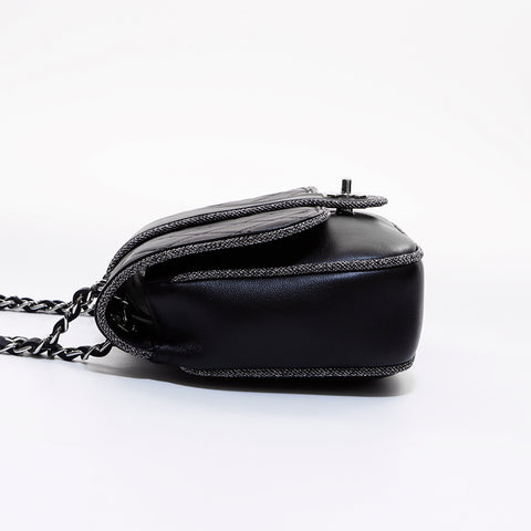 Chanel Chanel Matelasse No. 27肩带黑色WS6616