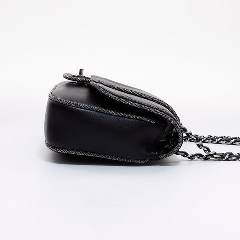 Chanel Chanel Matelasse No. 27肩带黑色WS6616