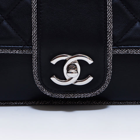 Chanel Chanel Matelasse No. 27肩带黑色WS6616