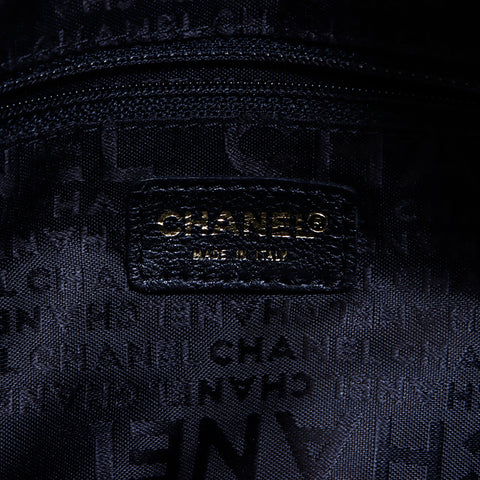 シャネル CHANEL チョコバー８番台 ハンドバッグ ブラック WS6617