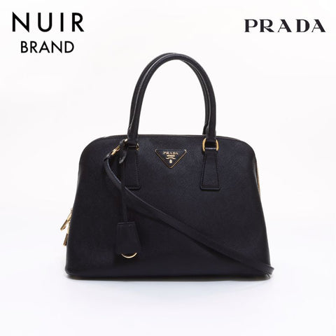 プラダ PRADA サフィアーノ ハンドバッグ ブラック WS6634 – NUIR VINTAGE