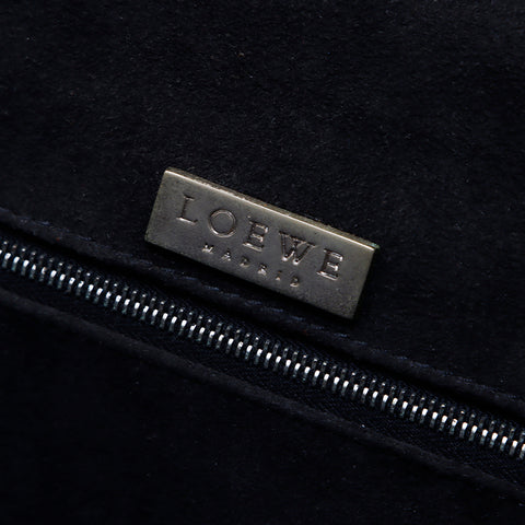 ロエベ LOEWE バルセロナ ハンドバッグ レッド WS6648