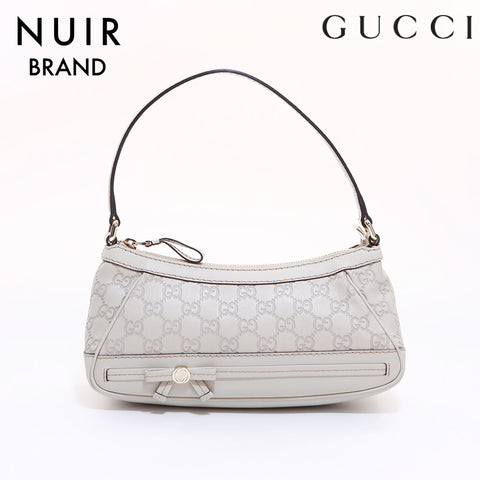 Gucci GUCCI Gucci Shimamei Fair Handbag White WS6656