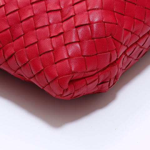 ボッテガヴェネタ BOTTEGAVENETA イントレチャートMINI トートバッグ レッド WS6660