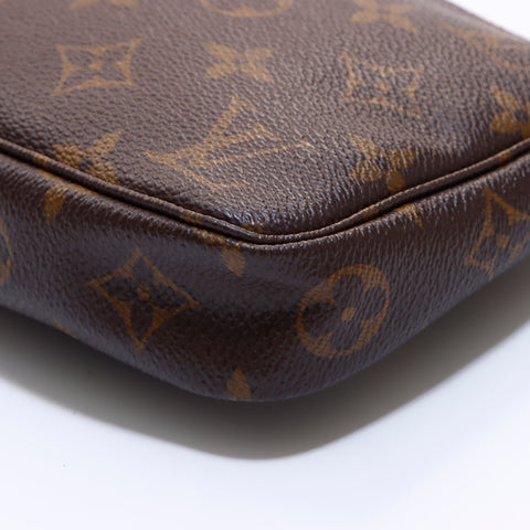 ルイ・ヴィトン LOUIS VUITTON モノグラムポシェットアクセサリー ハンドバッグ ブラウン WS6664