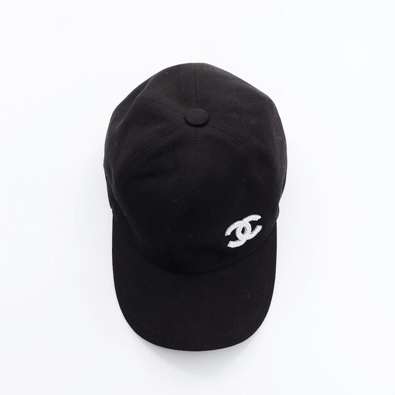 シャネル CHANEL ココマーク キャップ ブラック WS6672 – NUIR VINTAGE