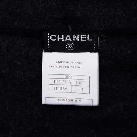 シャネル CHANEL Size:40ココマークスポーツラインパーカーパンツ02A セットアップ スモーキー グレー WS6675