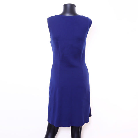 Christian Dior Size:38 Sleeveless Dress Navy WS6682 NUIR VINTAGE Christian Dior Size:38 Sleeveless Dress Navy WS6682 NUIR VINTAGE