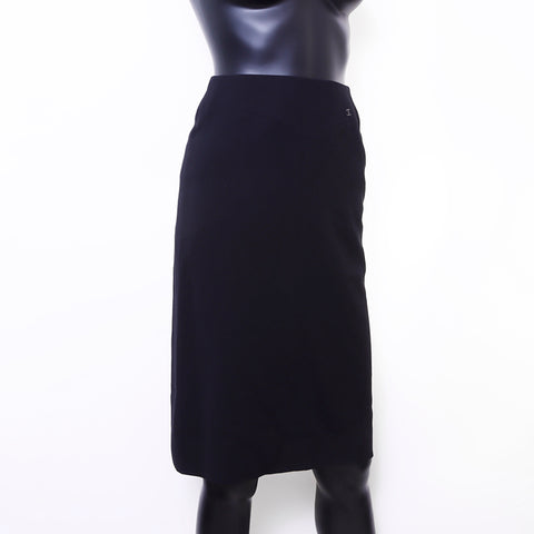 シャネル CHANEL ジャケット スカート セットアップ ブラック WS6701