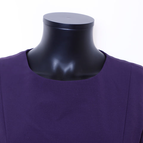 Chanel Coco Mark Dress Purple WS6705