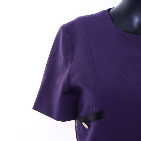 CHANEL COCO Mark one piece purple WS6705