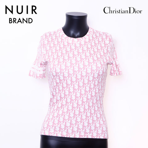 クリスチャンディオール Christian Dior Size:M トロッター 半袖Ｔシャツ ピンク WS6710