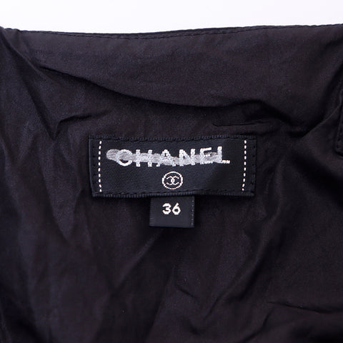 シャネル CHANEL Size:36 シルク ワンピース ブラック WS6721