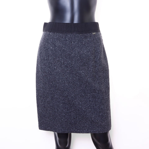 CHANEL Size:40 cashmere suit gray WS6727