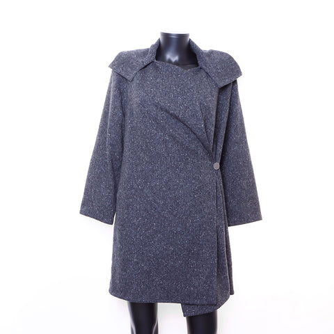 CHANEL Size:40 cashmere suit gray WS6727