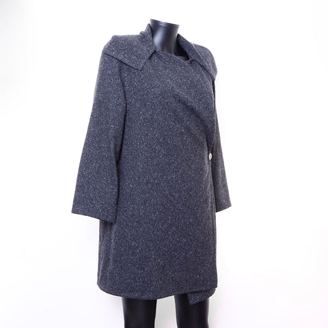 CHANEL Size:40 cashmere suit gray WS6727