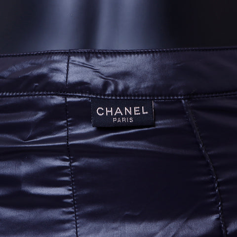 シャネル CHANEL Size:38 ナイロン ノースリーブ スーツ ブラック ...