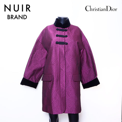 クリスチャンディオール Christian Dior Size:9 コート ピンク WS6731
