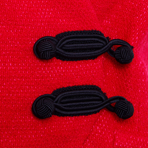 Christian Dior Size:9 Wool Setup Suit Red WS6736