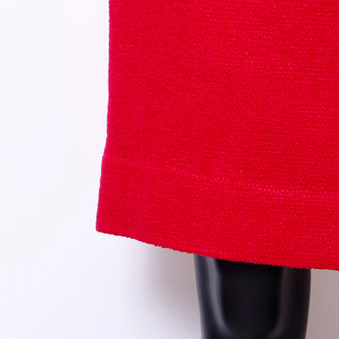 Christian Dior Size:9 Wool Setup Suit Red WS6736