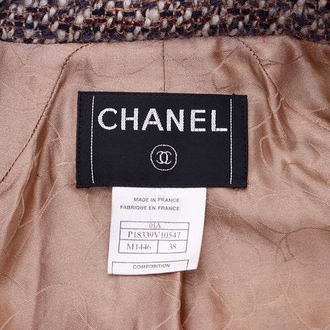 シャネル CHANEL Size:38 ウール コート マルチカラー WS6747