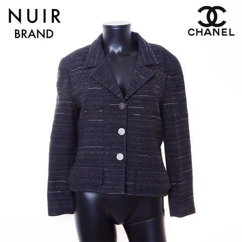 シャネル CHANEL Size:40 ジャケット ブラック WS6753