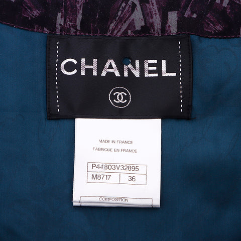 香奈儿香奈儿（Chanel Chanel）尺寸：36 Gripore纽扣背心紫色WS6756