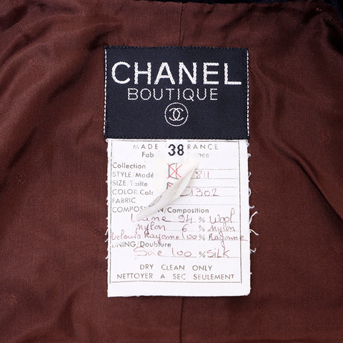 シャネル CHANEL Size:38 ツイード ジャケット ブラウン WS6757