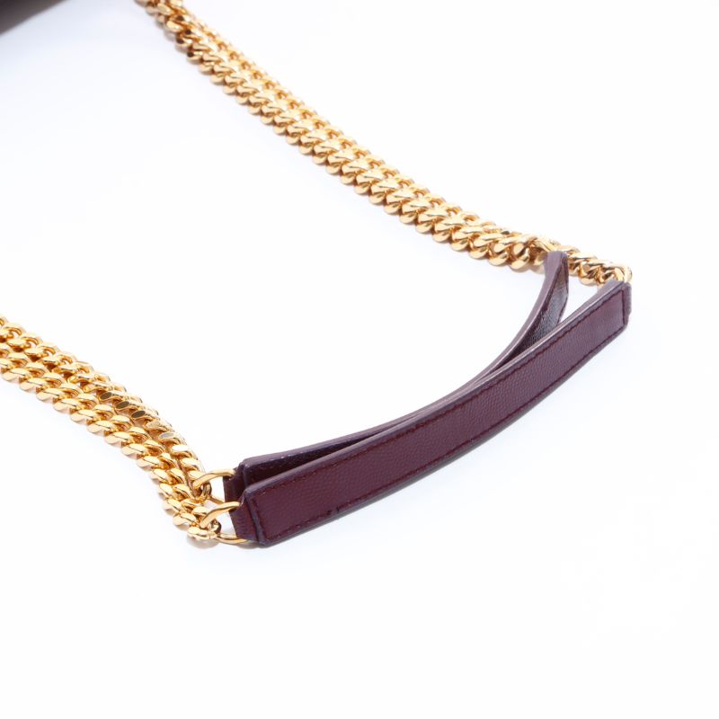 SAINT LAURENT】 ストラップ付き フォンホルダー モノグラム