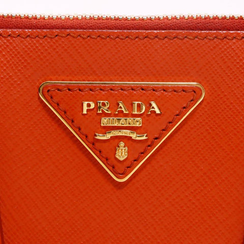 プラダ PRADA サフィアーノ 2way ショルダーバッグ オレンジ WS6791