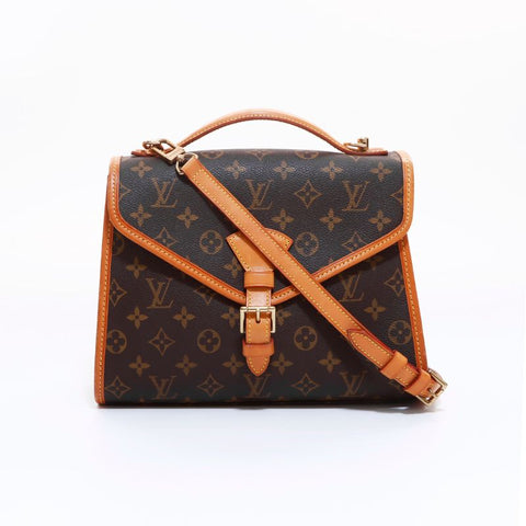 ルイ・ヴィトン LOUIS VUITTON SL0978 モノグラム ベルエア ショルダーバッグ ブラウン WS6792