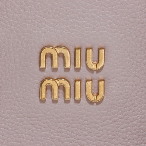 ミュウ ミュウ Miu Miu ヴィッテロダイノレザー 2way ショルダーバッグ ピンク WS6793