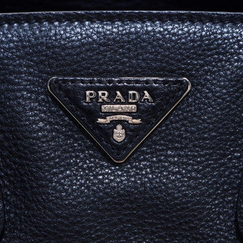 プラダ PRADA フロントポケット　 トートバッグ ブラック WS6796