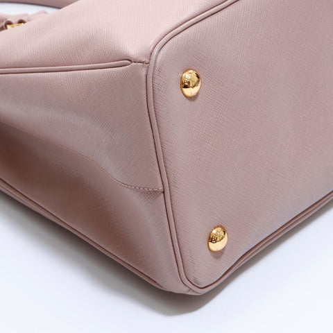 PRADA Saffiano 2way Shoulder Bag beige WS6811