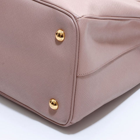 PRADA Saffiano 2way Shoulder Bag beige WS6811