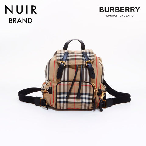 バーバリー BURBERRY ノバチェック ミニ リュック・デイパック ベージュ WS6816