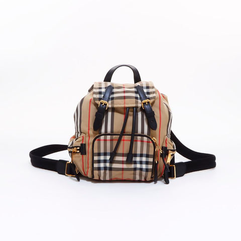 バーバリー BURBERRY ノバチェック ミニ リュック・デイパック ベージュ WS6816