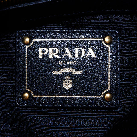 プラダ PRADA ロゴ ショルダーバッグ ブラック WS6818