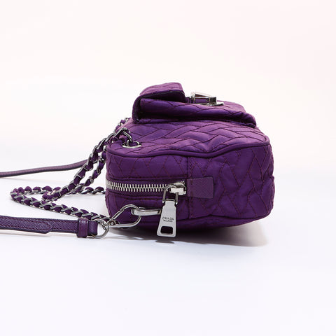Prada Tesute Goful Purple 2way肩带紫色WS6821