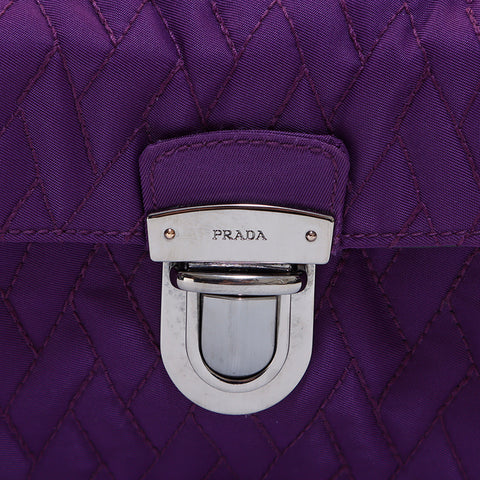 Prada Tesute Goful Purple 2way肩带紫色WS6821