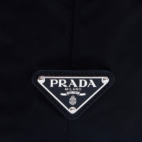 プラダ PRADA 2way ビジュー ハンドバッグ ブラック WS6825