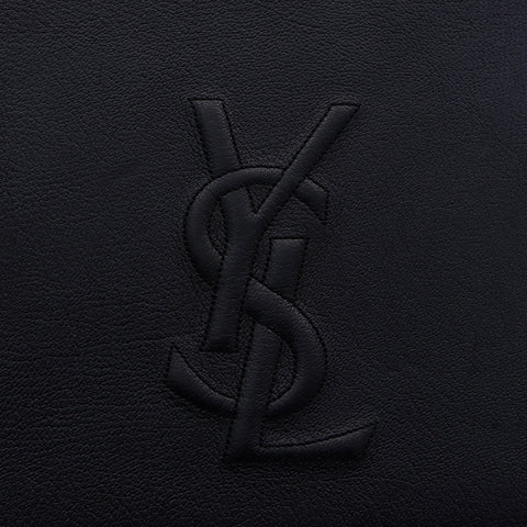 イヴ・サンローラン YVES SAINT LAURENT YSL ロゴ クラッチバッグ ブラック WS6827