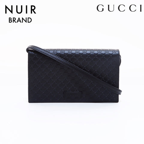 グッチ GUCCI グッチシマ ショルダーバッグ ブラック WS6831