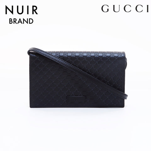 Gucci GUCCI Guccishima Shoulder Bag Black WS6831