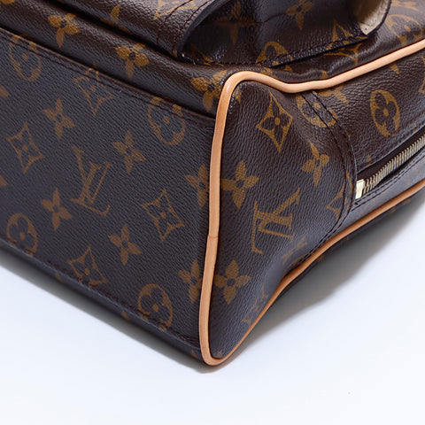 ルイ・ヴィトン LOUIS VUITTON マンハッタンPM ハンドバッグ ブラウン WS6837