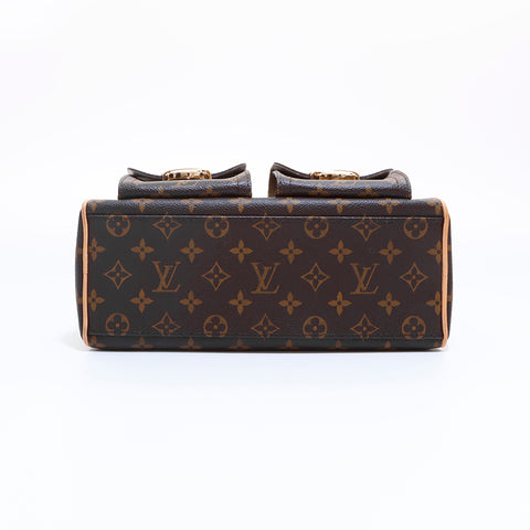 ルイ・ヴィトン LOUIS VUITTON マンハッタンPM ハンドバッグ ブラウン WS6837