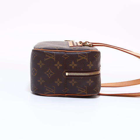 ルイ・ヴィトン LOUIS VUITTON モノグラム シテMM ハンドバッグ ブラウン WS6846