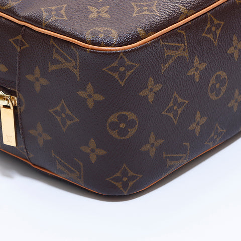 ルイ・ヴィトン LOUIS VUITTON モノグラム シテMM ハンドバッグ ブラウン WS6846