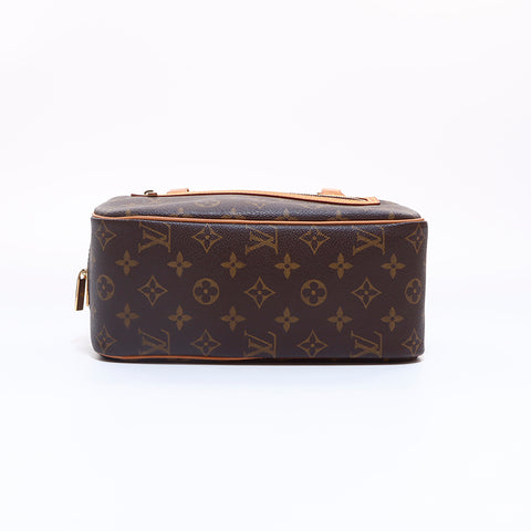 ルイ・ヴィトン LOUIS VUITTON モノグラム シテMM ハンドバッグ ブラウン WS6846