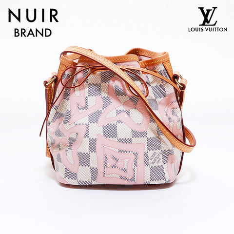 Louis Vuitton LOUIS VUITTON Tahiti Noe Shoulder Bag Ivory WS6847